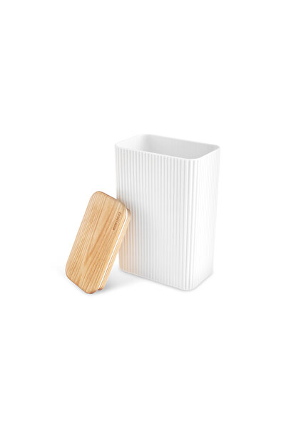 Karaca Karaca Massimo Storage Jar, 2L, Cream