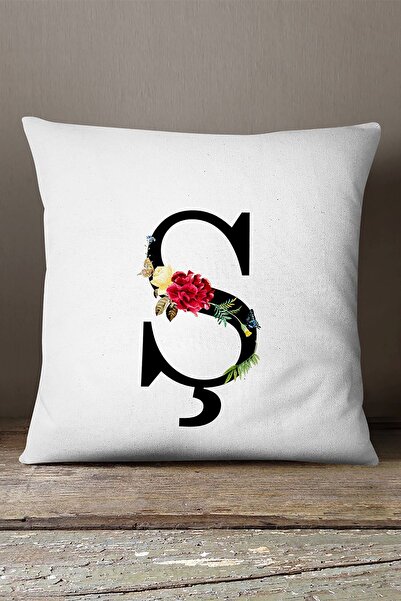 INSENSE HOME Кадифе Babyface Двосторонній чохол для подушки з червоними квіта...