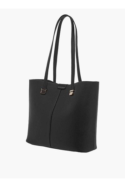Flora Bella by Shoexpress Flora Bella Solid Tote Bag with Detachable Wallet and Pouch