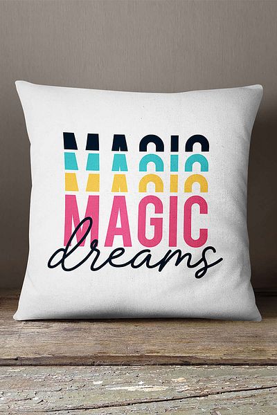 INSENSE HOME Velvet Babyface, alb, negru, Magic Dreamswrite, imprimare digitală, husă de pernă pentru pernă - Cgh439