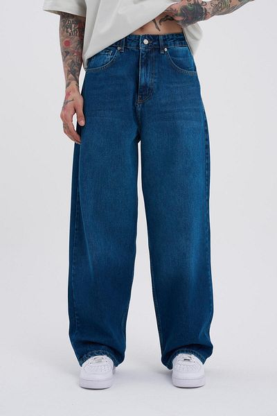 Machinist Men's Oversize Baggy Jean Dark Blue