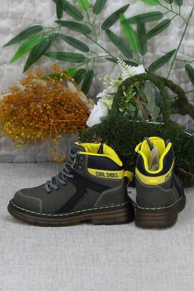 fort Cool Cane Rahat Sıcak Astar Kaymaz Taban Erkek Çocuk Bot