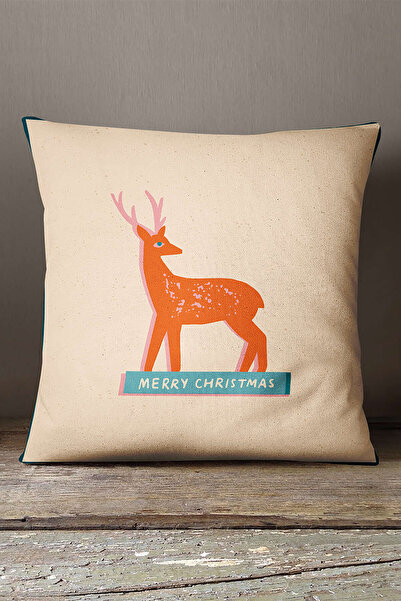 INSENSE HOME Кадифе Babyface Помаранчева новорічна подушка-подушка - Cgh215