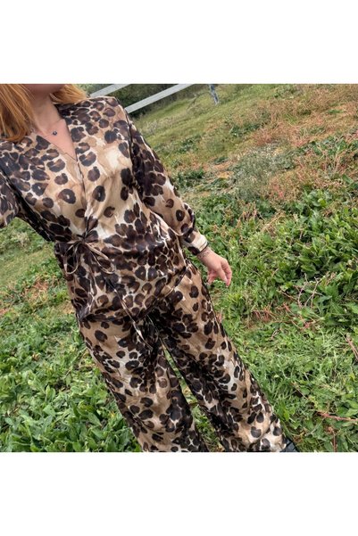 PANCAARTE Leopard Pattern Suit