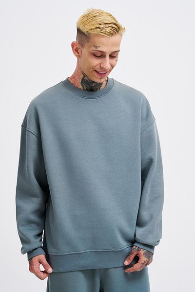 Machinist Ανδρικό μπλουζάκι Basic Crew Neck Oversize