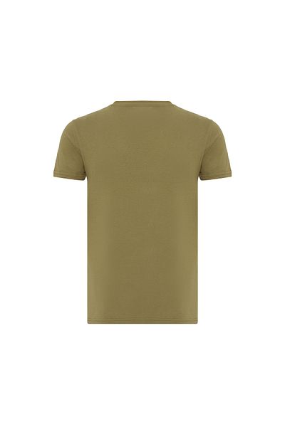 ROUTEFIELD Men's T-Shirt Tags in Khaki
