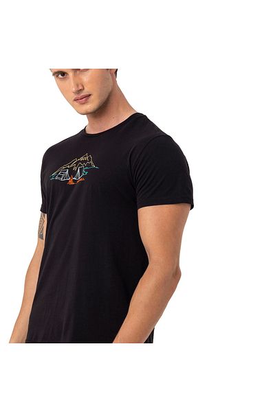 Merrell Ανδρικό μαύρο μπλουζάκι - Casual, Tamp Model