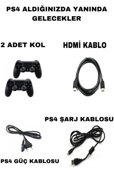Sony Ps4 Slim 500 Gb - Çift Kol (TEHŞİR ÜRÜN)