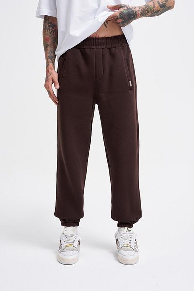 Machinist Ανδρικό φούτερ Basic Jogger Relaxed Brown