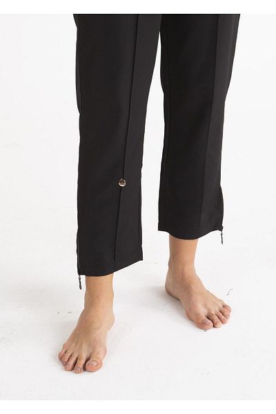 Mayovera Closed Swimsuit - Single Pantalon - Black Zippered Parachute