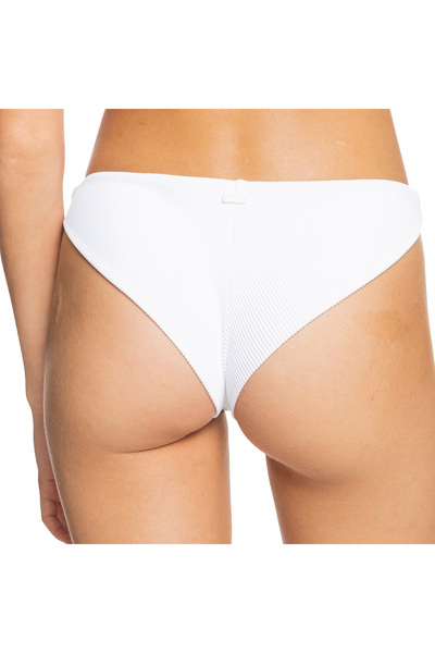 Roxy Rib Love The Baja Γυναικείο Λευκό Μπικίνι Κάτω Μέρος ΓΥΝΑΙΚΕΙΟ ΜΠΙΚΙΝΙ ΚΑΤΩ ΜέΡΟΣ ERJX404386