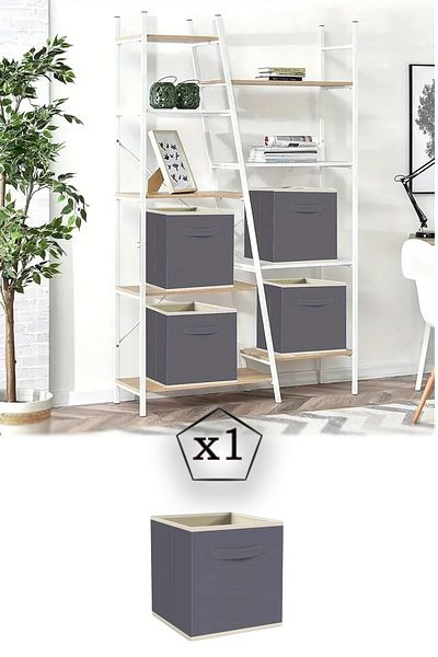 Nanteks Under Cabinet Laundry and Toy Organizer Storage Box Without Lid |   30X30X30 cm