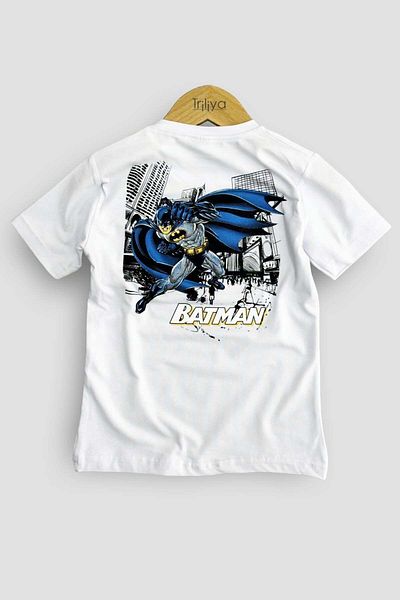Batman Premium Batman Printed Kids T-Shirt and Capri Set - Campaign