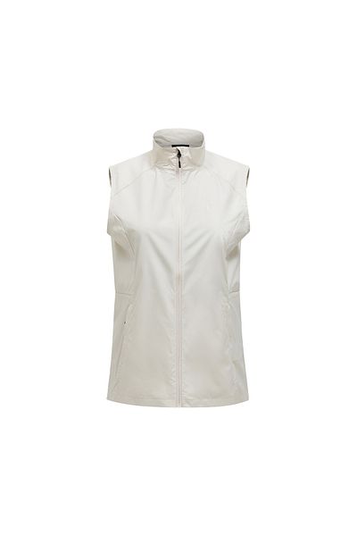 Peak Performance Women's W Wind Vest - Offwhite Sand Fog Vest
