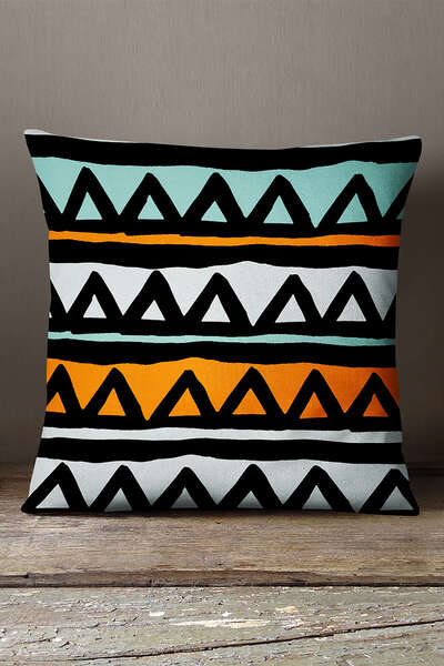 INSENSE HOME Кадифе Babyface Турецький Оранжевий Геометричний Абстрактний Под...