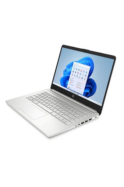 HP لابتوب 14s-dq5030ne Intel Core i3-1215U 8 جيجا بايت 256 جيجا بايت SSD 14 بوصة HD Windows 11 Home فضي طبيعي