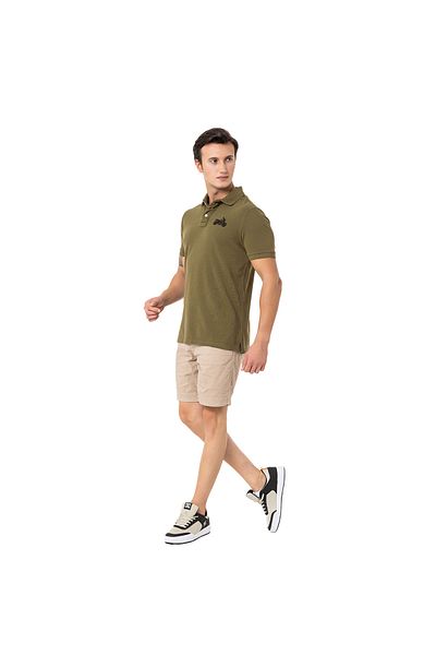 ROUTEFIELD Pads Men's Green Polo T-Shirt Men's Polo T-Shirt Rfpads24