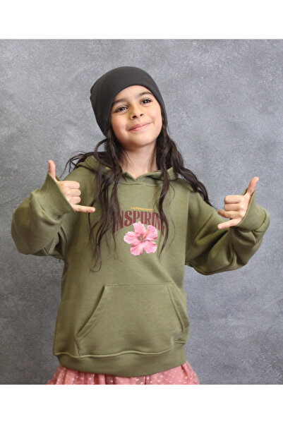OZZY KİDS Φούτερ με κουκούλα για κορίτσια