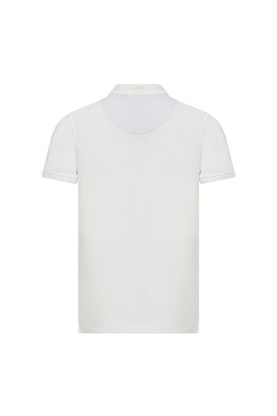 ROUTEFIELD Patriot Men's Polo T-Shirt (White)
