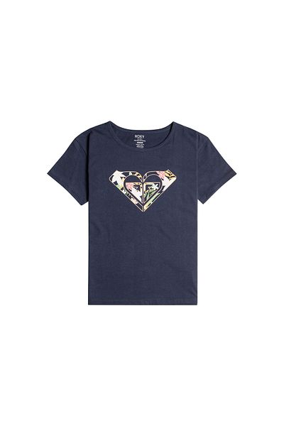 Roxy Day and Night a Girl's Blue T-Shirt Girl's T-Shirt Ergzt03954