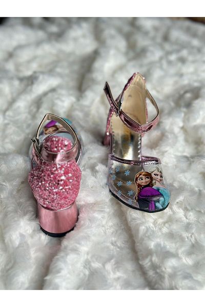 Gala Elsa Printed Spate Sclipici Față Transparent Aykb