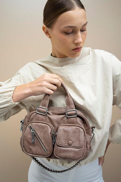 Matthew Cox Byn2274 Model Brown Handbag