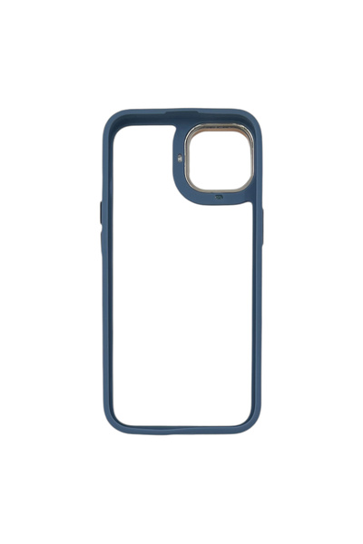 Nettech iPhone 11 Compatible Nt-N027 Luxury Back Protection Case with Camera Part Protruding - Blue