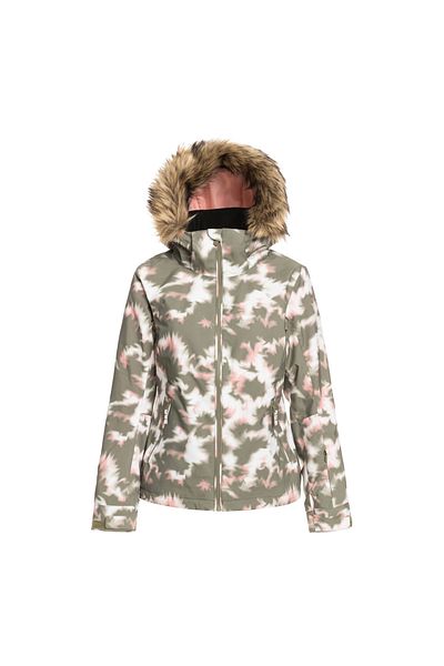 Roxy Women's Snowboard Jacket Jet Ski Green Women's Snowboard Jacket Erjtj03361