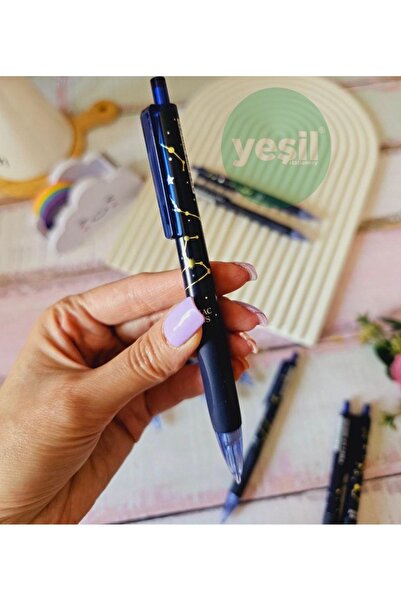 YEŞİL KIRTASİYE قلم بنمط نجمة 0.7 - قطعة واحدة