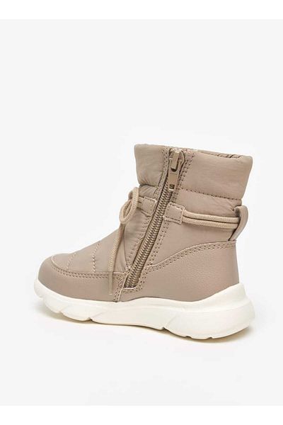 Barefeet Stitch Detail Boots with Drawstring Closure