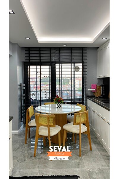 SEVAL AKSESUAR PTT Masa + Zion Sandalye Takımı