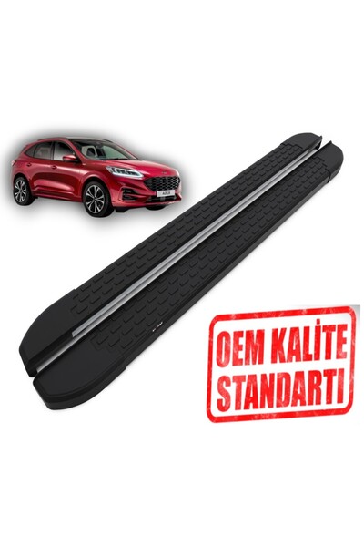 Omsa KUGA 2019 2020 2022 2023 2024 2025 ARACA ÖZEL NEVADA SİYAH YAN BASAMAK