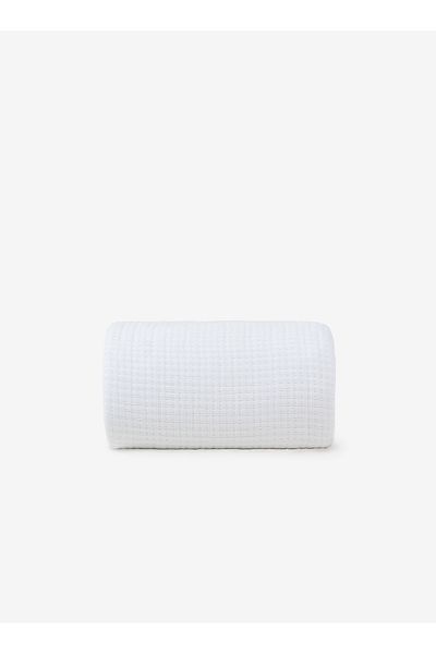 Barine Vega White Cotton Bedspread - 240X260
