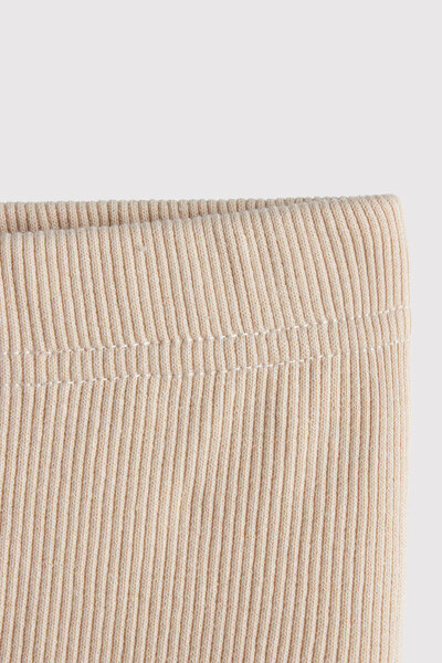 morshey Light Beige 1-5 Years Natural Cotton Children's Tights