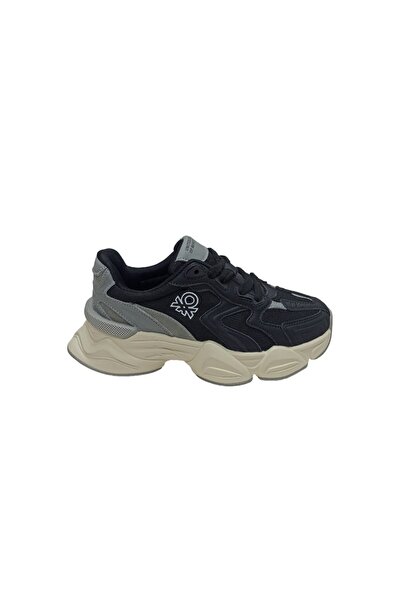 Benetton SİYAH KADIN SNEAKER SPOR AYAKKABI