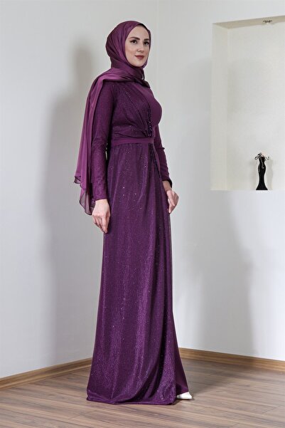 Puane Fashion Night 3750 Evening Dress Dark Rose