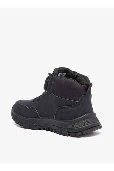 Lee Cooper Boy's Panelled Boots with Hook and Loop Closure