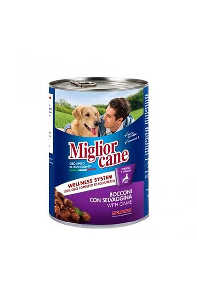 Miglior Chunks Game Wet Dog Food - 405 g - Pack of 12