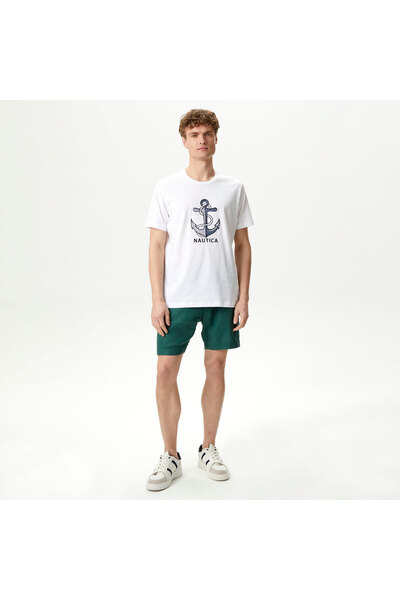 Nautica Erkek Yeşil Bermuda