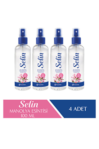Selin Parfümlü Kolonya Manolya 400 ml (100*4)