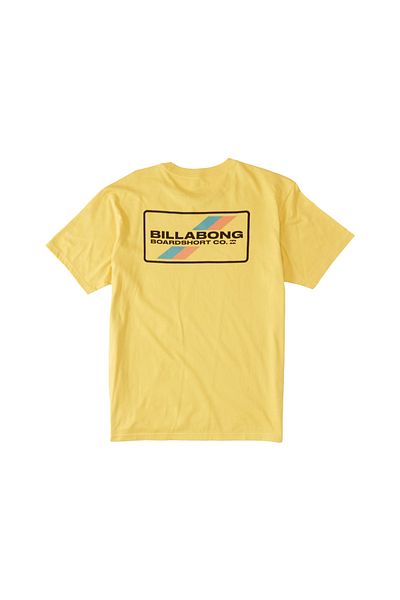 BİLLABONG Ανδρικό κίτρινο μπλουζάκι Billabong Billabong Walled Ανδρικό μπλουζάκι Abyzt01700