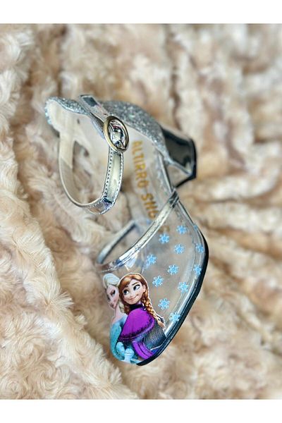 Gala Elsa Printed Spate Sclipici Față Transparent Aykb