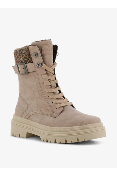 SJ Women's Textured High Shaft Boots with Zip Closure