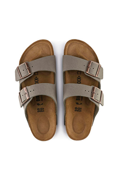 Birkenstock Arizona Bf Nu Gray Slippers