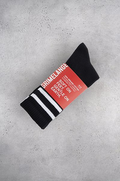 GRIMELANGE Disa Women's Organic Cotton 3 Pack Multicolored Socks