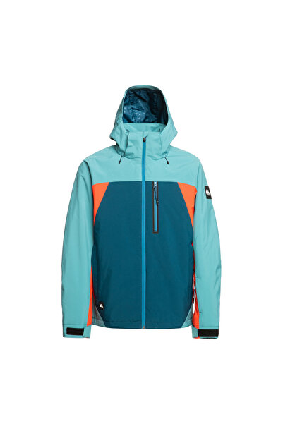 Quiksilver Mission Plus Erkek Mavi Snowboard Ceketi ERKEK SNOWBOARD CEKETİ EQ...