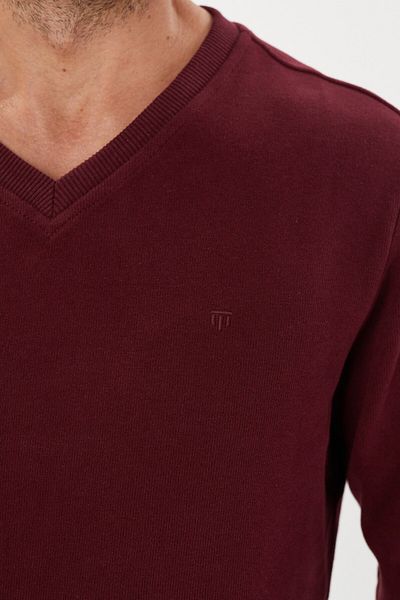 Tony Montana Φούτερ Velvet Thessaloniki Basic με λαιμόκοψη V- KS-1401