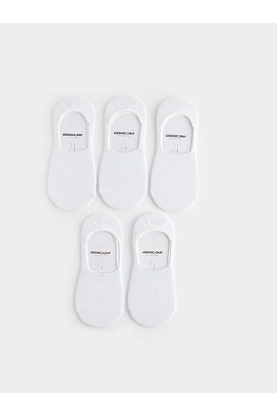 LC Waikiki LCW ACCESSORIES Απλό ανδρικές κάλτσες μπαλαρίνας 5 πακέτο