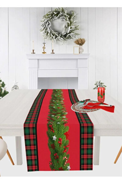 tarzınısec Coperta Runner cu tematică de Anul Nou cu imprimeu digital Crăciun...