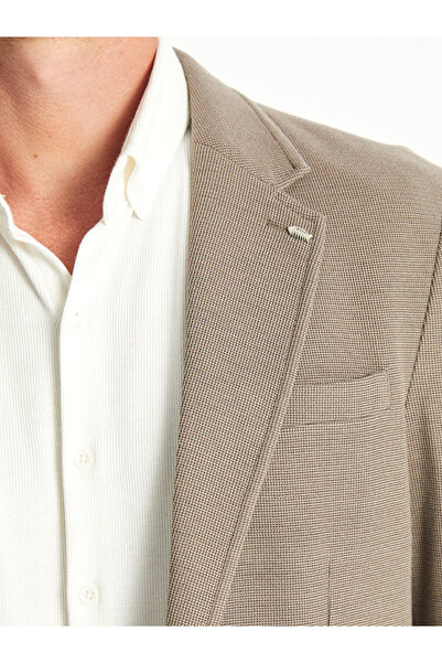 LC Waikiki Бежевий стандартний фасон чоловічий блейзер